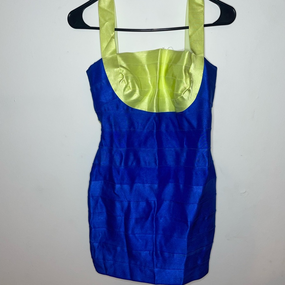 Couture Strappy Mini Dress 💙